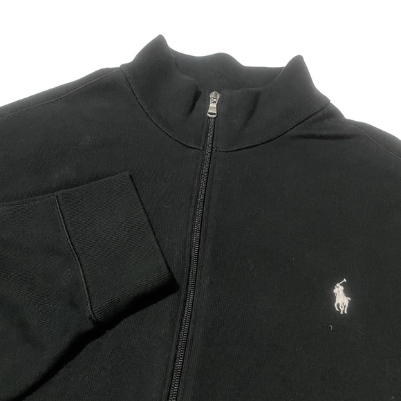 Polo by Ralph Lauren Sweaters Polo Ralph Lauren Xxl Full Zip Black